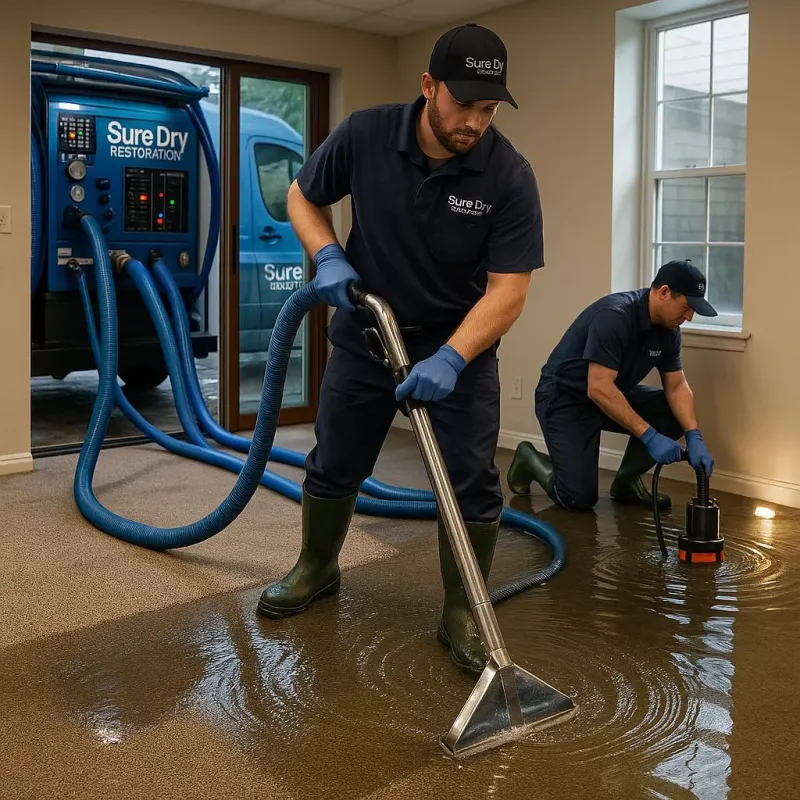 Water Extraction and Removal process in New Smyrna Beach, FL